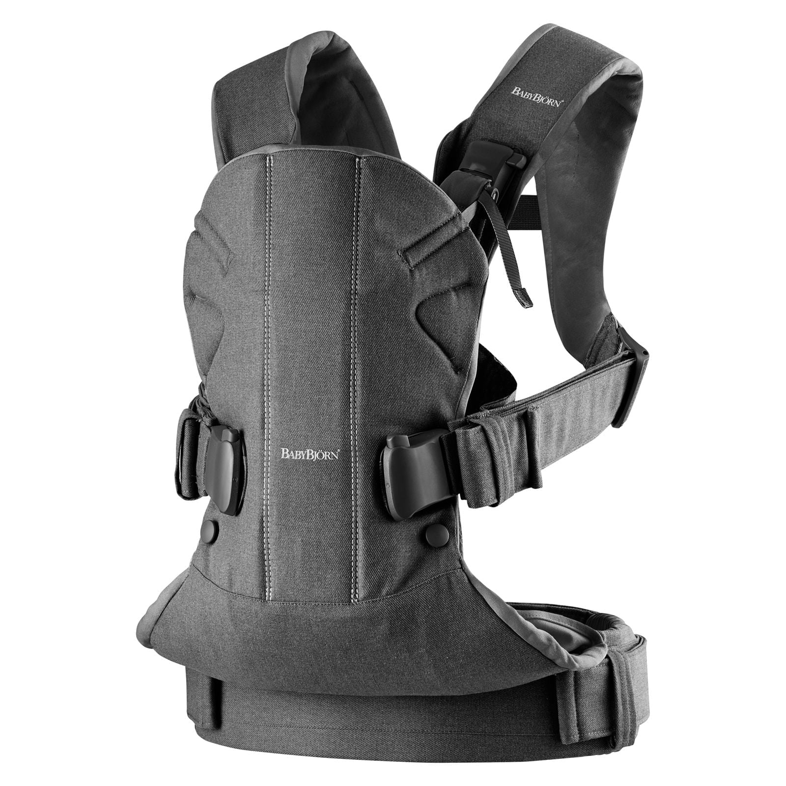 Baby Carrier One, Woven, Denim Grey/Dark Grey