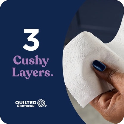 Ultra Plush 3-Ply Toilet Paper, 24 Mega Rolls